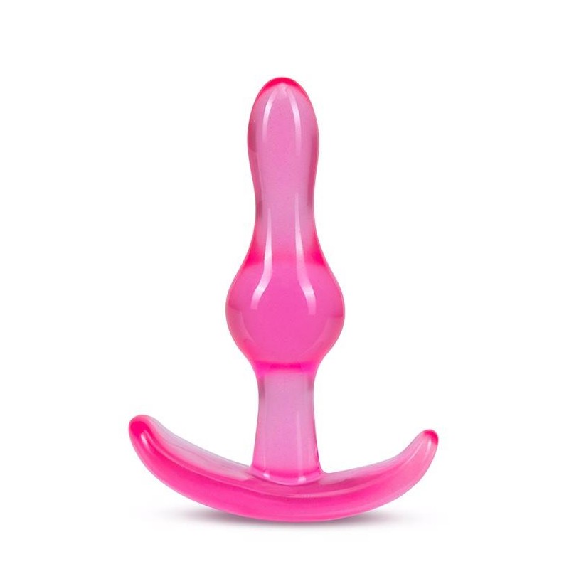 B YOURS CURVY ANAL PLUG PINK